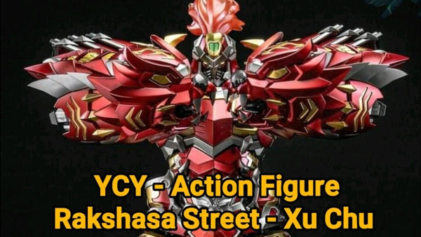 Brand New Rakshasa Street Xu Chu Metal Alloy Action Figure
