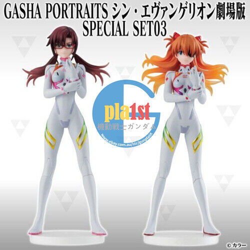 Bandai GASHA PORTRAITS EVANGELION EVA SPECIAL SET 03 Action Figure (12cm Tall)
