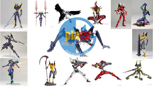 Kaiyodo Neon Genesis Evangelion Action Figures series from Unit-1 to Unit-13