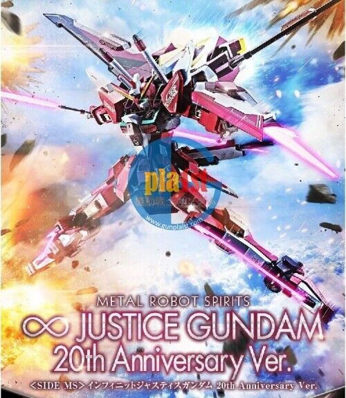 Brand New BANDAI Metal Robot Infinite Justice Gundam 20th Anniversary Ver.