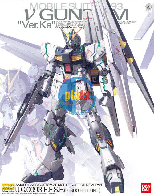 Brand New Unopen BANDAI MG 1/100 Rx-93 Nu Gundam Ver.Ka