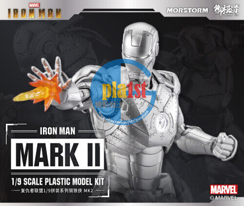 Brand New E-Model x Marvel Avengers Series 1/9 Iron Man Mark II MK2 Plastic Kit