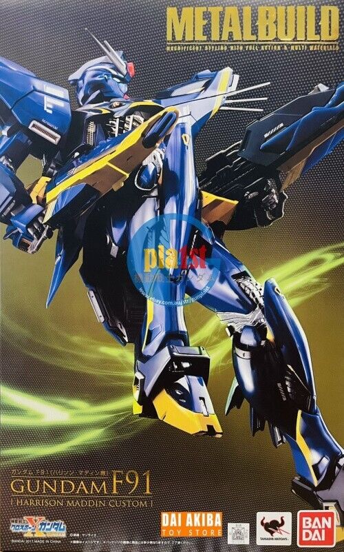 Brand New Unopen Bandai Metal Build Gundam F91 Harison Madin Custom Figure