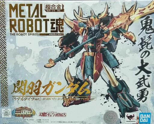 Bandai Metal Robot Spirits <Side MS> Guan Yu Gundam Real Type Ver Action Figure