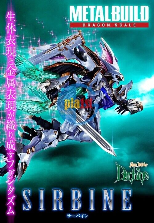 Brand New P-Bandai Metal Build Aura Battler Dunbine Dragon Scale Sirbine Figure