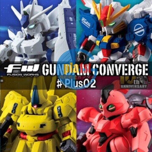 Brand New BANDAI Gundam FW Gundam Converge #Plus02 (Box of 5)