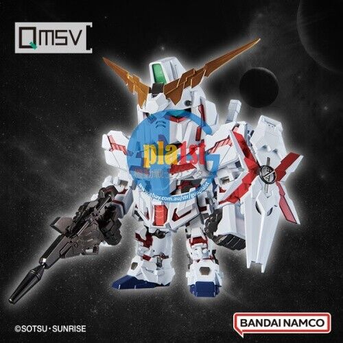 Brand New Bandai QMSV Q-Style Unicorn Gundam PVC material Action Figure