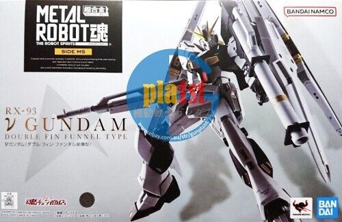 Brand New P-BANDAI METAL ROBOT SPIRIT RX-93 Nu GUNDAM V Gundam DOUBLE FIN FUNNEL