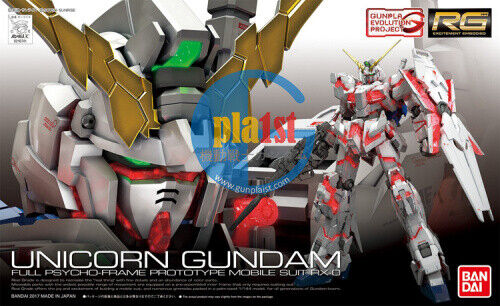 Brand New Unopen BANDAI RG 25 1/144 Unicorn Gundam