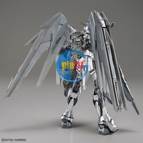 Brand New P-BANDAI MG 1/100 Gundam Base Freedom Gundam 2.0 (Silver Coating)