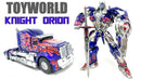 Brand New ToyWorld TW-F01 KNIGHT ORION [Deluxe ver.] Transforming Action Figure