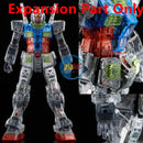 Brand New CLEAR COLOR BODY FOR PG UNLEASHED 1/60 RX-78-2 GUNDAM (Expansion Only)