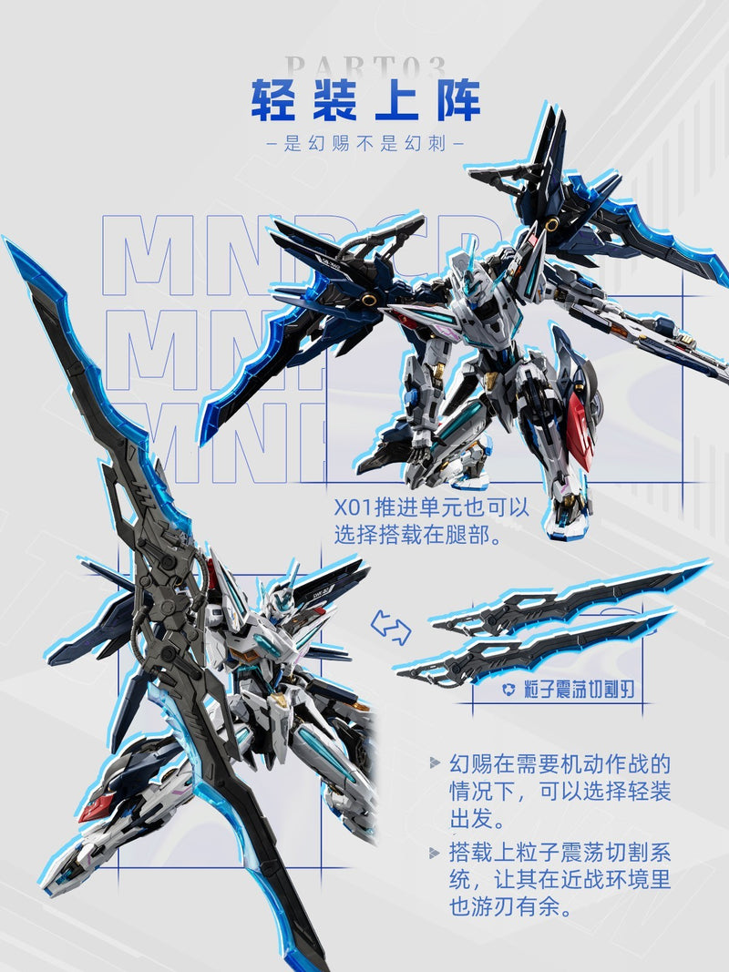 Brand New MOTOR NUCLEAR MNP-CR01 Blazing Stars Huan Ci (MG size) Plastic Kit