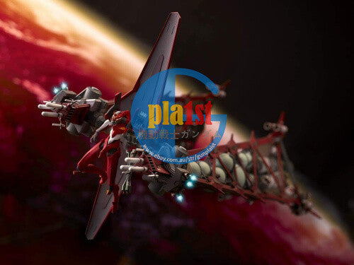 New quesQ Evangelion Eva Unit 2 Kai β Booster Equipped 320mm ABS Action Figure