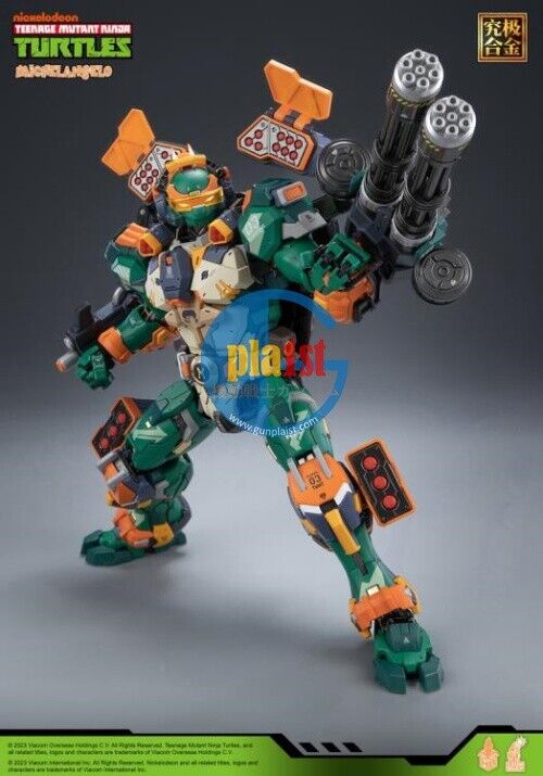 Brand New Heat Boys Teenage Mutant Ninja Turtles Michelangelo Action Figure
