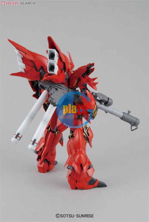 Brand New Unopen BANDAI MG 1/100 MSN-06S SINANJU Animation Color Ver