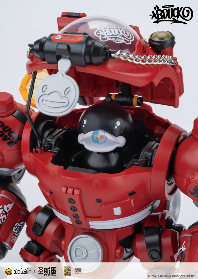 Brand New SOSKILL x B.Duck Hip Hop Duck (Red) Plastic Kit Assembly Required