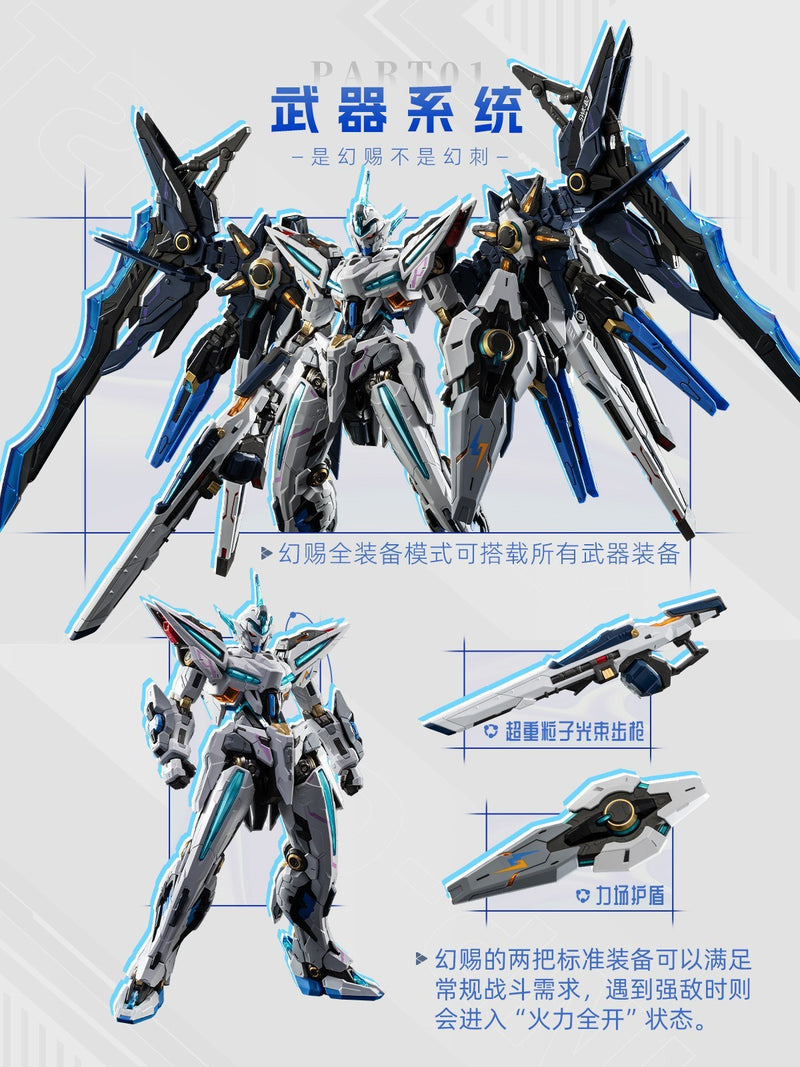 Brand New MOTOR NUCLEAR MNP-CR01 Blazing Stars Huan Ci (MG size) Plastic Kit