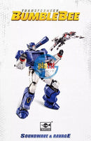 Brand New Trumpeter Transformers BUMBLEBEE Soundwave & Ravage Smart Kit Plastic
