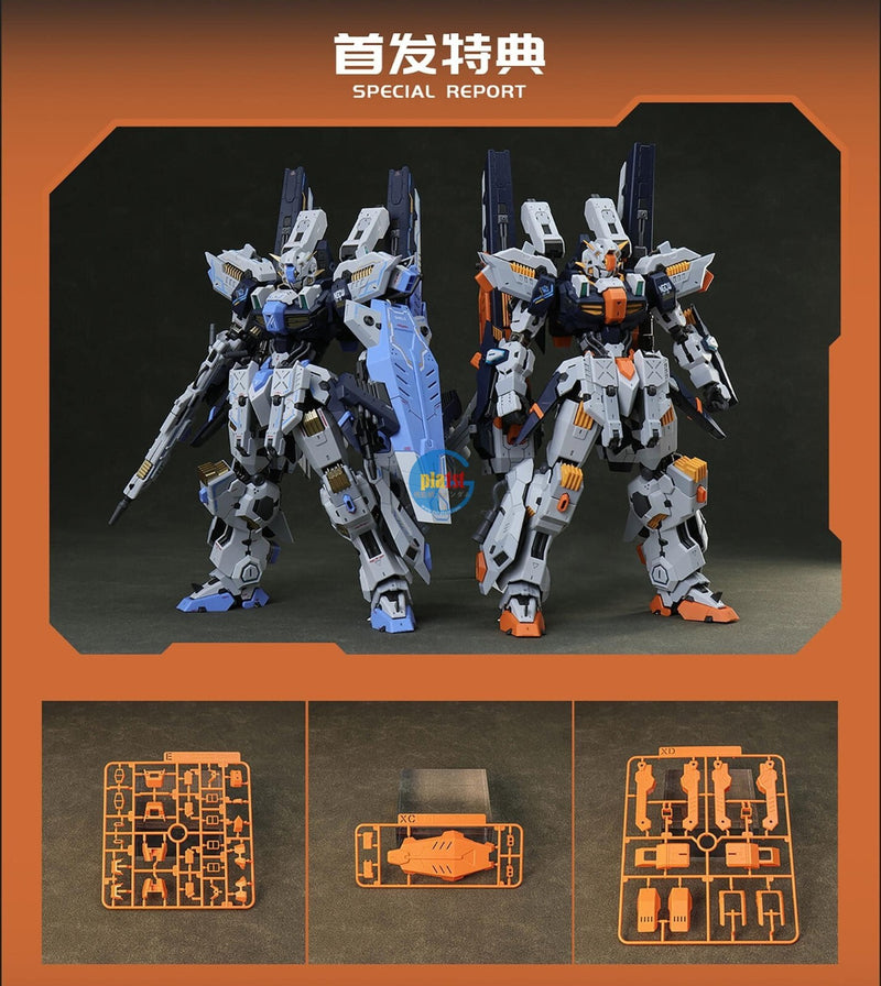 Brand New EDDAS Tech MG 1/100 Asgard (Metal Joints and bonus) Plastic Kit