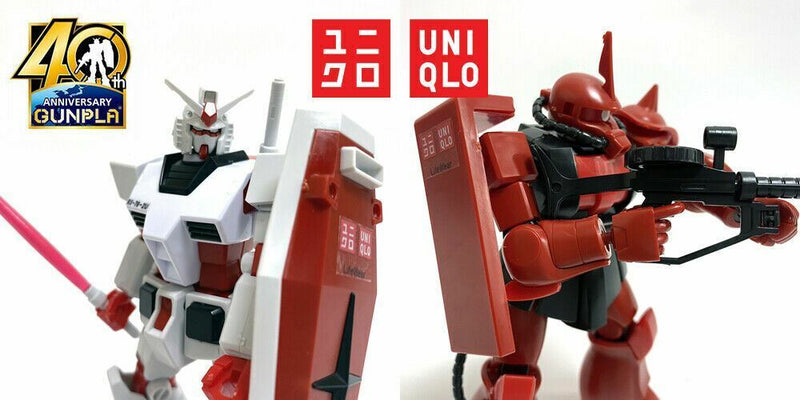 Brand New Unopen BANDAI HG 1/144 Uniqlo x Bandai Gundam 40th Anniversary