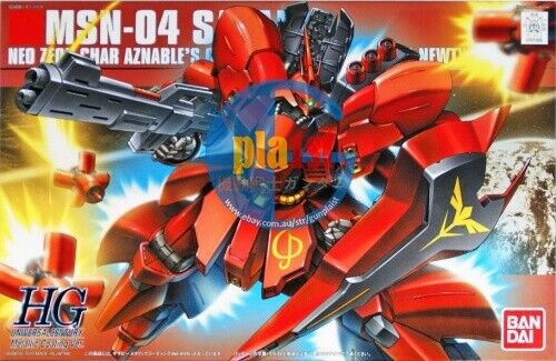 Brand New BANDAI HG 1/144 HGUC Gundam SAZABI metallic coating Ver.