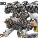 Brand New RODAMS 1/72 Partido Largo (RX-78GP03D Dendrobium) Blue/Orange