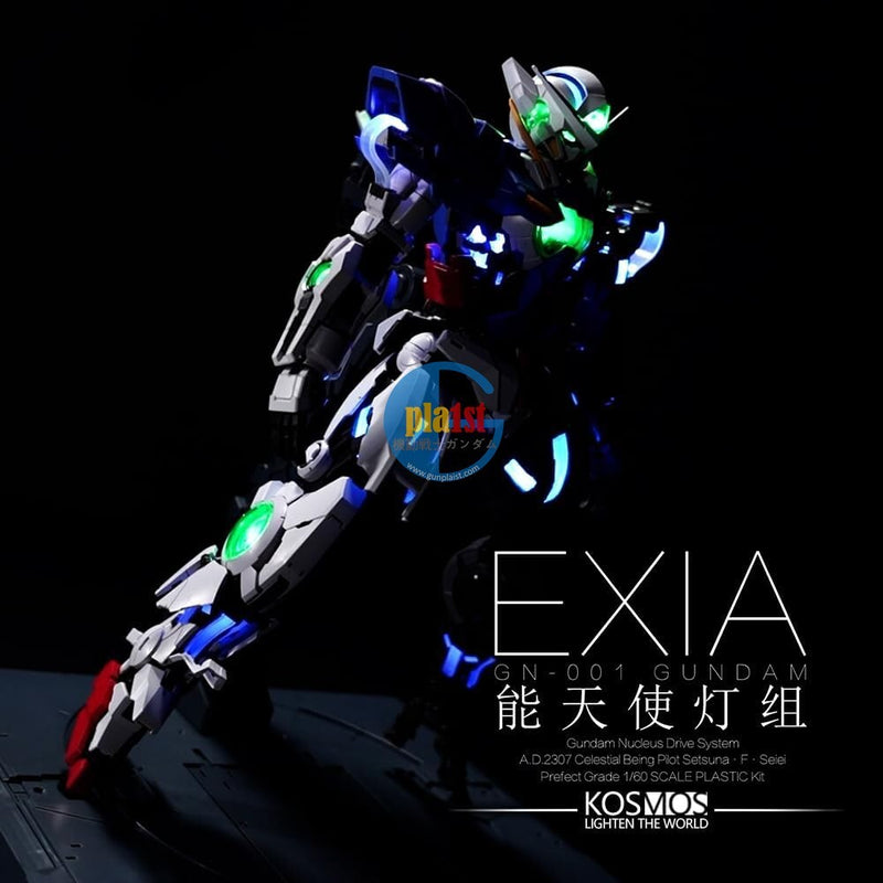 Brand New KOSMOS RGB LED Units for PG 1/60 Gundam Exia (Remote + APP control)