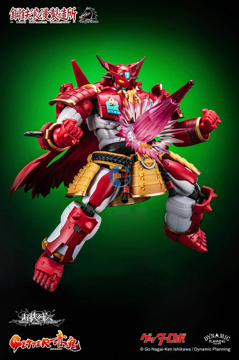 Brand New Iron Romance Super Robot Legend Getter-Akaoni Transforming Figure