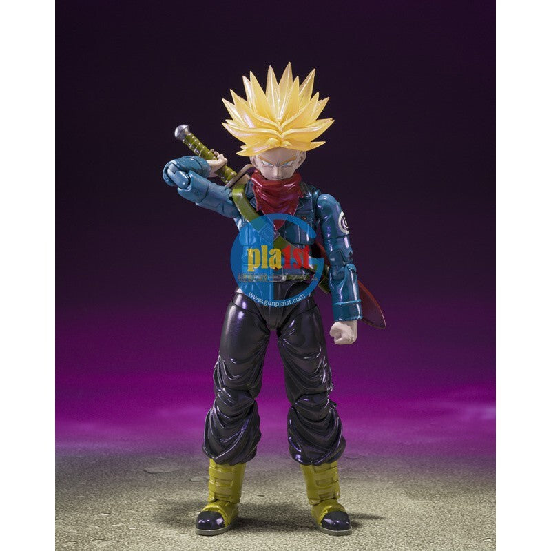 Brand New P-BANDAI S.H.F FUTURE TRUNKS SUPER SAIYAN Exclusive Edition FIGURE