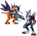 Brand New Bandai Shokugan Shodo Digimon MetalGreymon & WereGarurumon (Set of 2)