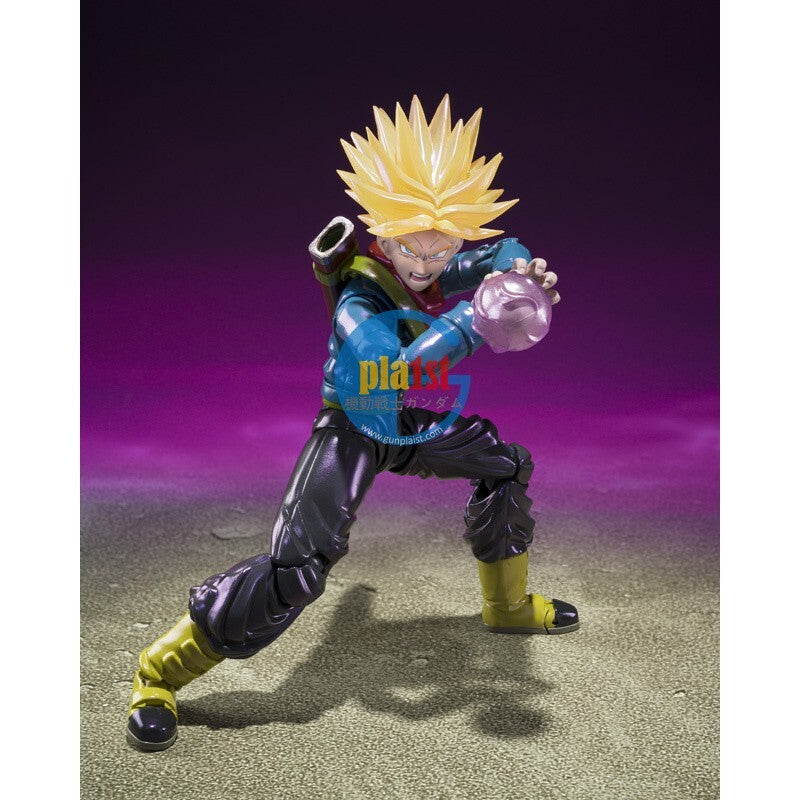 Brand New P-BANDAI S.H.F FUTURE TRUNKS SUPER SAIYAN Exclusive Edition FIGURE