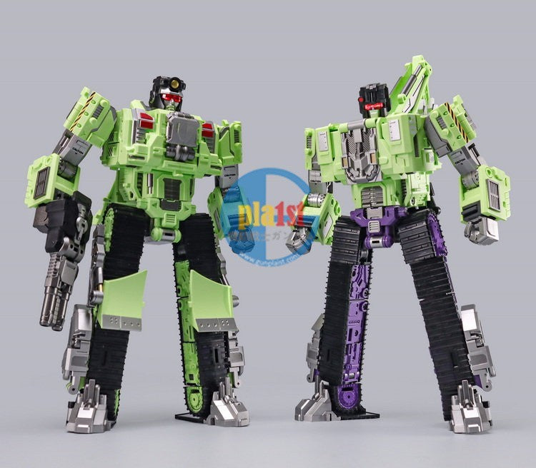 Brand New Mecha Invasion GLA05 & GLA06 Scavenger and Bonecrusher (Set of 2)