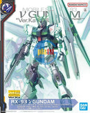 P-BANDAI MG 1/100 RX-93 NU GUNDAM VER. KA (PSYCHOFRAME ACTIVATION IMAGE COLOR)
