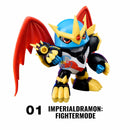 New BANDAI PLABAKO Digimon Blind Box Vol 2 Full Set (Set of 8) Assembly Required