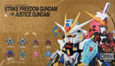 New BANDAI QMSV Mini Blind Box Strike Freedom&Infinite Justice Gundam (Set of 8)