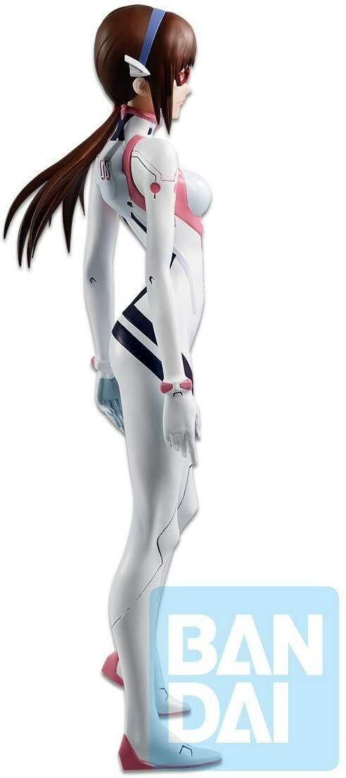 BANDAI ICHIBAN EVA Mari Makinami Illustriuos White (22CM Tall) Action Figure