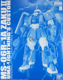 Brand New P-BANDAI MG 1/100 MS-06R-1A ZAKU II UMA LIGHTNING CUSTOM | GUNDAM