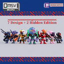 Brand New BANDAI QMSV-C QMSV Mini Blind Box Evangelion EVA (Set of 8)