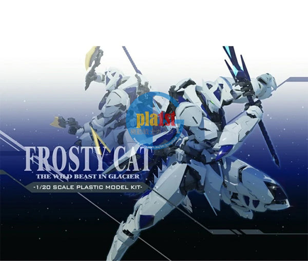 Brand New Strange Work Studio PG 1/60 FROSTY CAT (Clear Color Ver.) Plastic Toy
