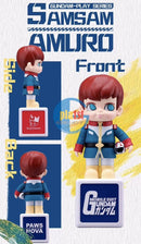 Brand New BANDAI SAMSAM Gundam-Play Series AMURO Figure