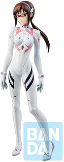 BANDAI ICHIBAN EVA Mari Makinami Illustriuos White (22CM Tall) Action Figure