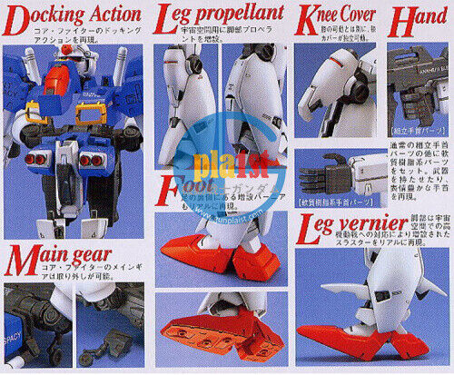 Brand New Unopen BANDAI MG 1/100 RX-78 GP01Fb Gundam GP01 Fullburnern