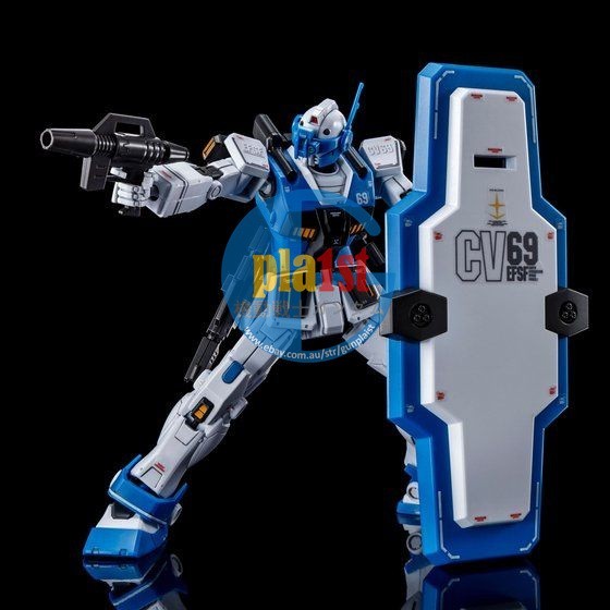 Brand New P-BANDAI HG 1/144 GUNDAM GM GUARD CUSTOM (with E-2 BEAM SPRAY GUN)