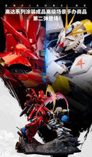 Brand New BANDAI BNFDX Gundam Vol.2 RX-93 nu Gundam VS Sazabi Action Figure
