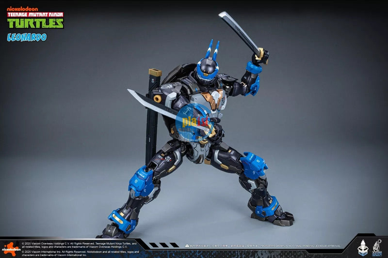 Brand New Heatboys TMNT Leonardo 40th Anniversary Black Edition Action Figure