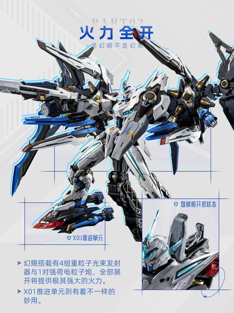 Brand New MOTOR NUCLEAR MNP-CR01 Blazing Stars Huan Ci (MG size) Plastic Kit