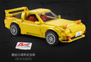 Brand New 1:12 CADA Initial D Mazda RX-7 FD3S Mazda 1655pc Toy Bricks