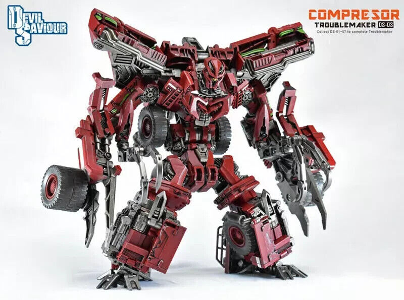 Brand New Devil Saviour DS-03 Troublemaker Overload Compresor Three Modes Figure