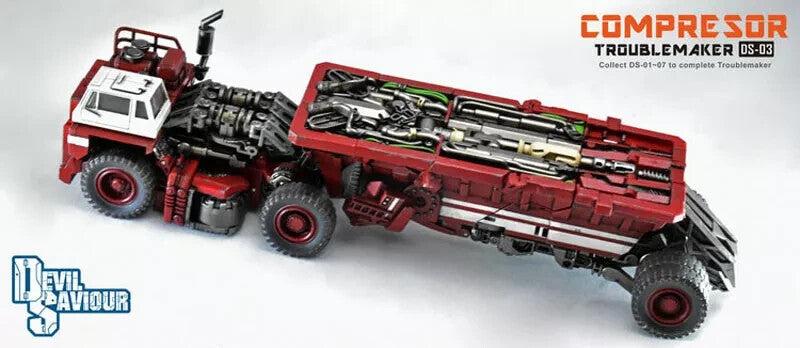 Brand New Devil Saviour DS-03 Troublemaker Overload Compresor Three Modes Figure